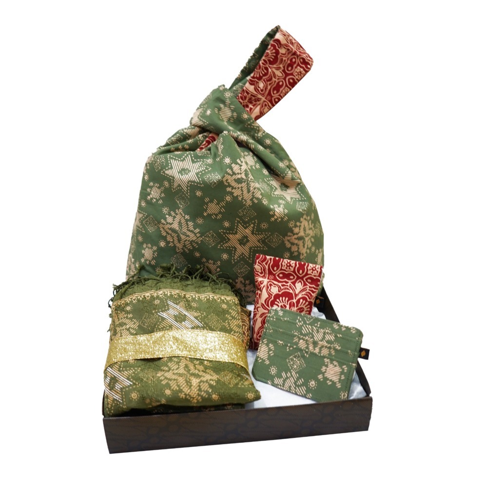 Special Hampers A (Green + Red Gradation)