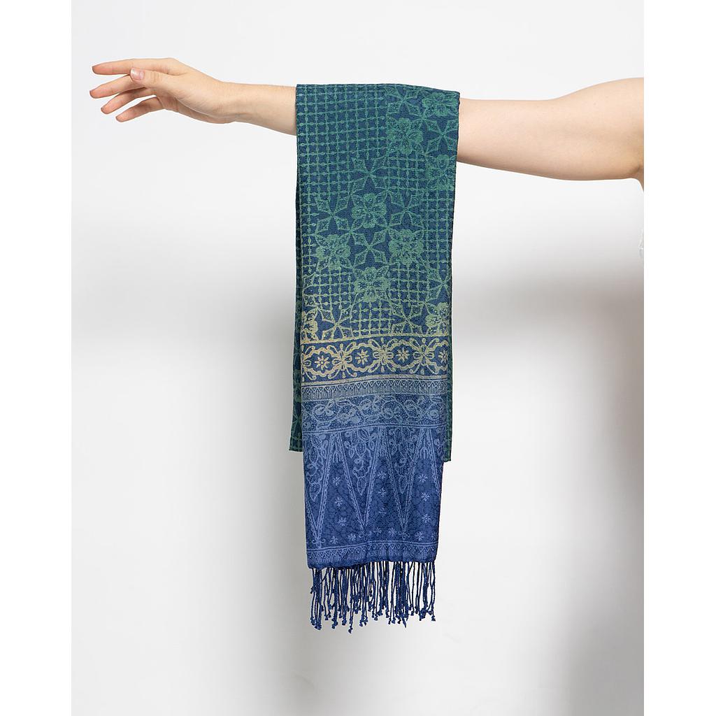 Shawl Batik Hand Loom Silk