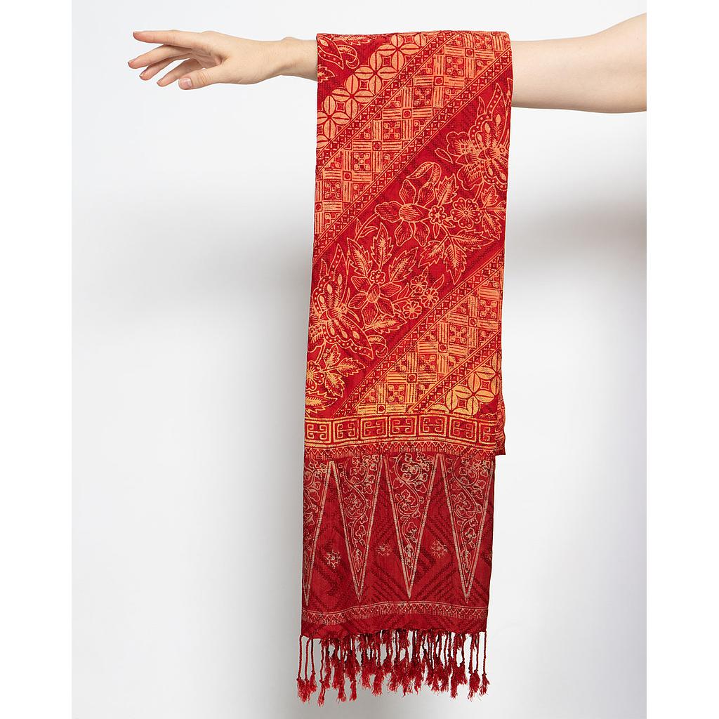 Shawl Batik Hand Loom