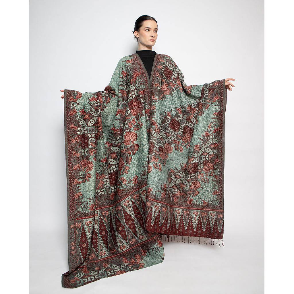 Sarong &amp; Shawl Batik Hand Drawn Loom Silk