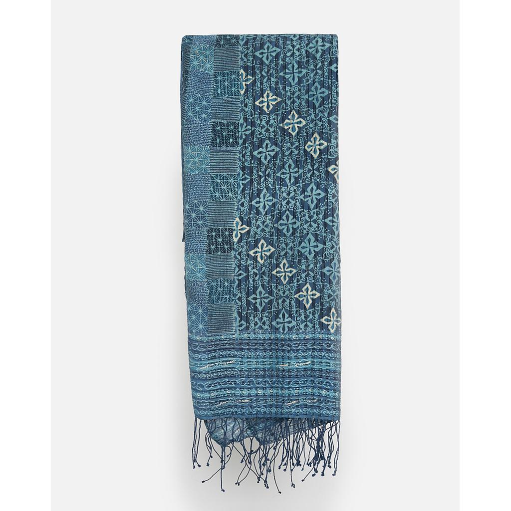 Shawl Batik Hand Loomed Silk