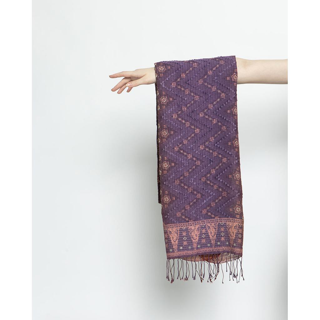 SHAWL HAND LOOMED SILK B510 PK472