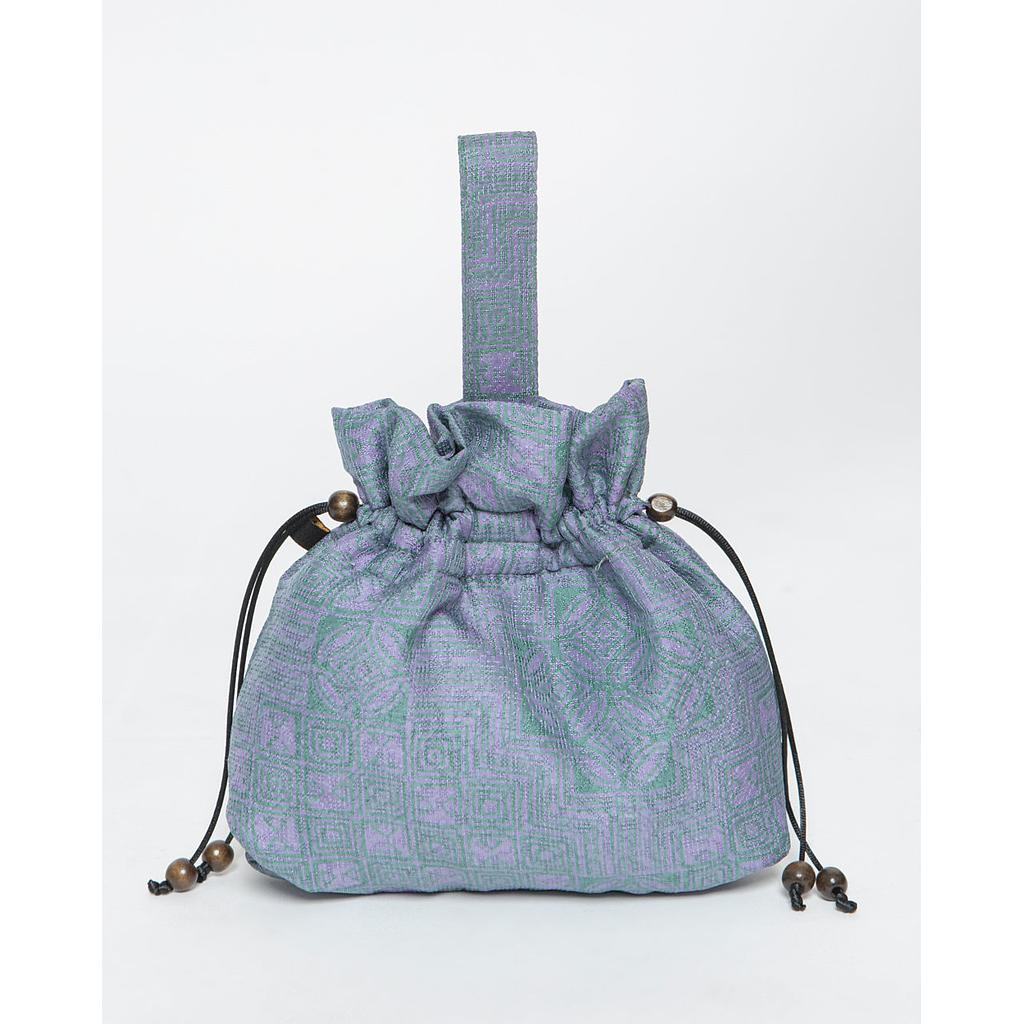 DRAWSTRING BAG SILK