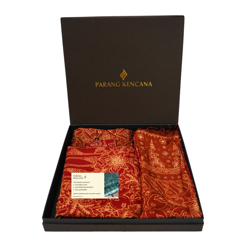 Christmas Hampers B (Red + Mocca Gradation)