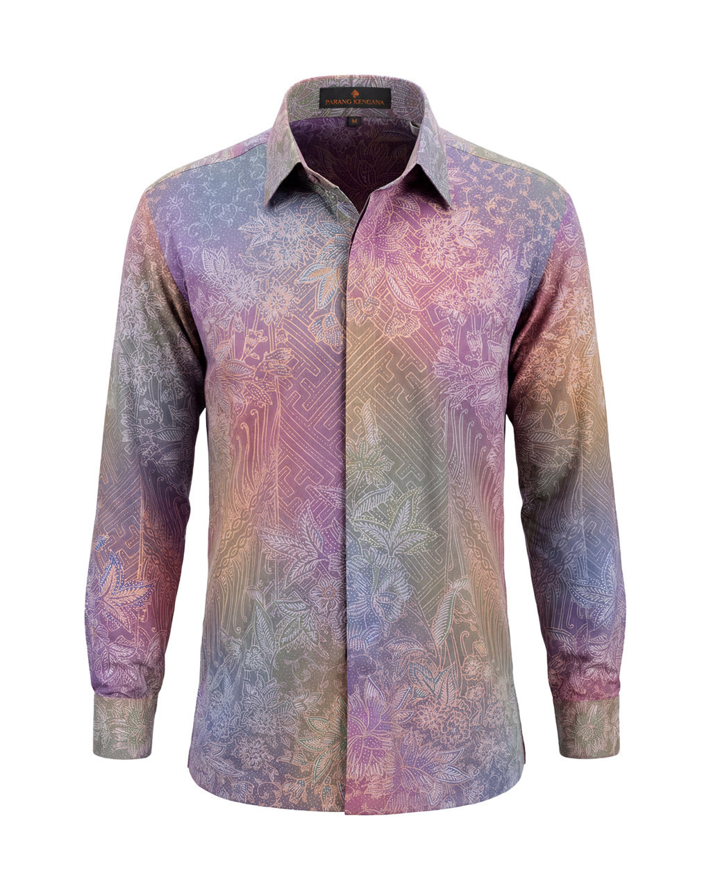 Hand-Drawn Batik Shirt With Junjung Drajat Boket Seling Parang Banji Pattern